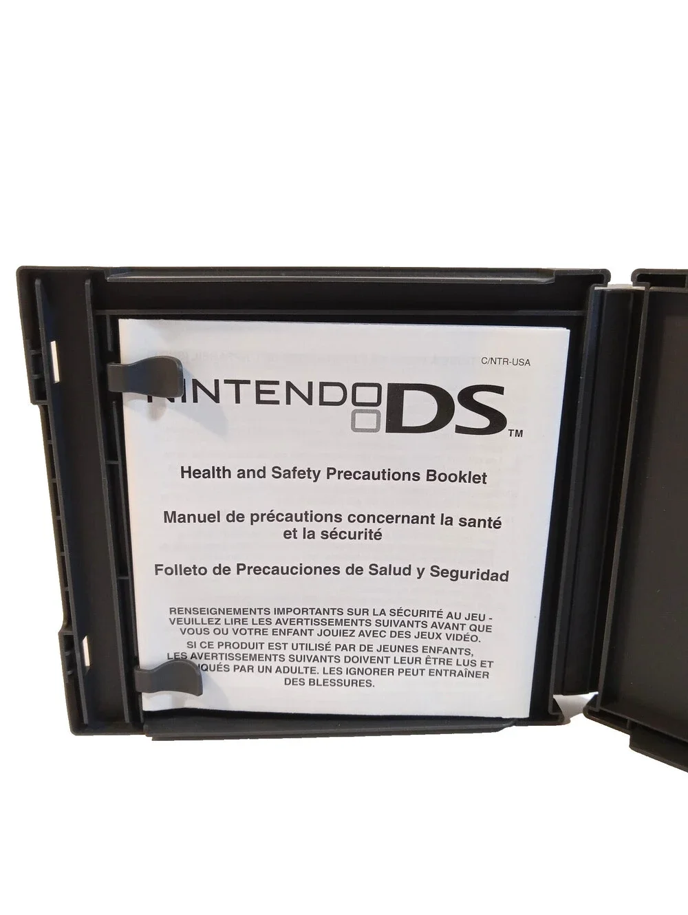 Nintendo DS Y2K Video Game Boogie 2007 Case Instruction Manual Booklet Rated E